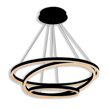 3 Circle Led Chandelier